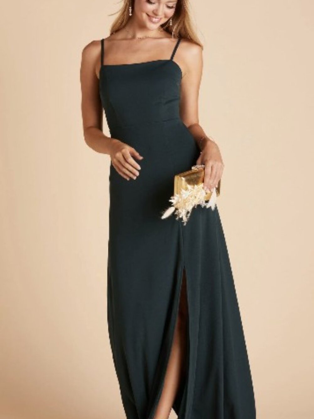 Birdy Grey Benny Crepe in Emerald, Size S